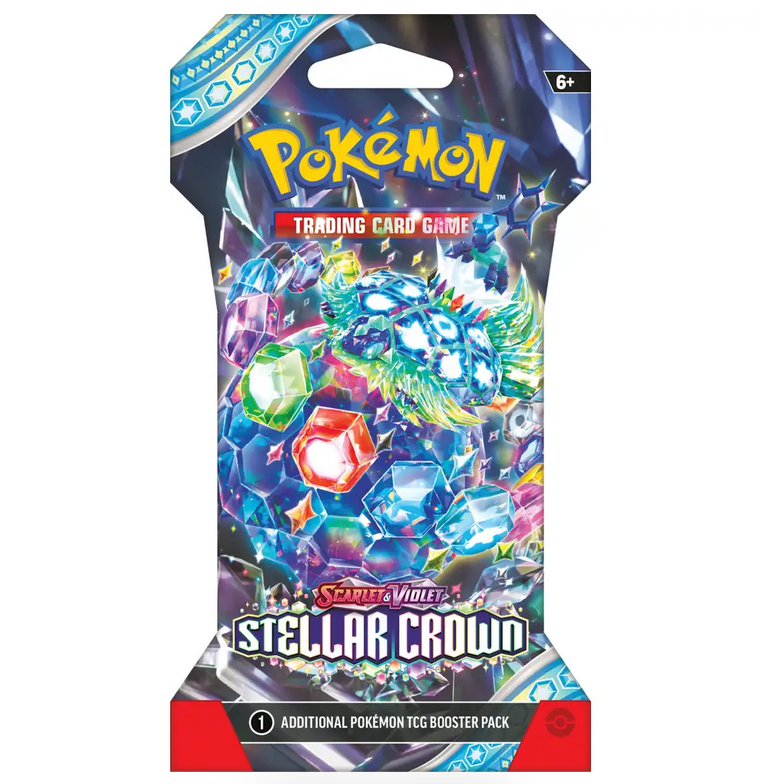 Pokémon Scarlet & Violet Stellar Crown Sleeved Booster